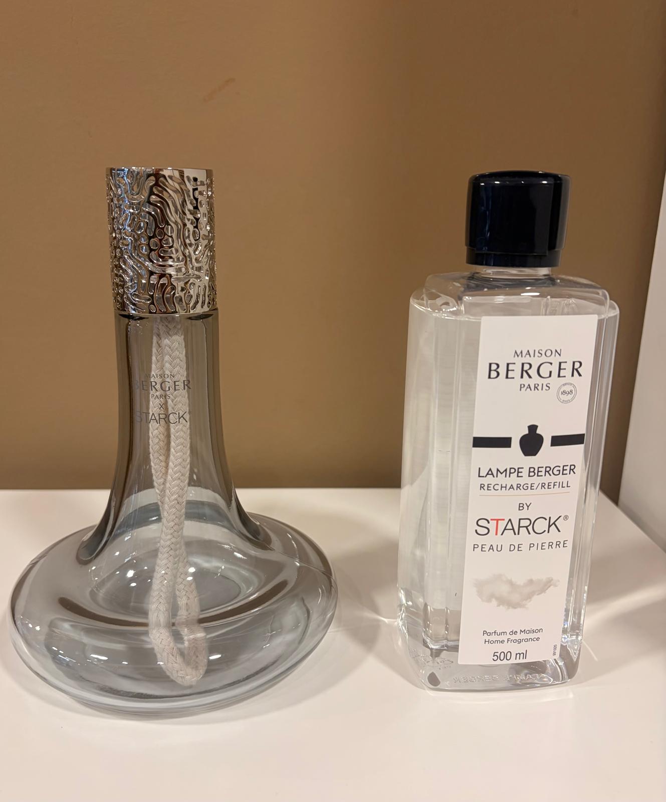 COFRE LÁMPARA BERGER GRIS - Imagen 2